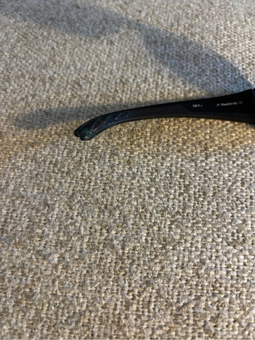 Costa Blackfin Sunglasses - Black Frame with Blue Lenses